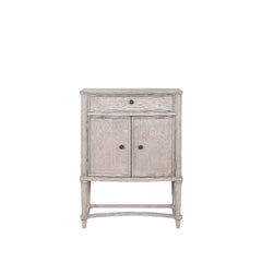 Wynsor Antique Champagne Wine Cabinet - Ornate Home