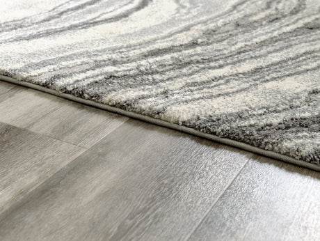 Wysdale Ivory/Gray 7'10" x 10'3" Rug - Ornate Home