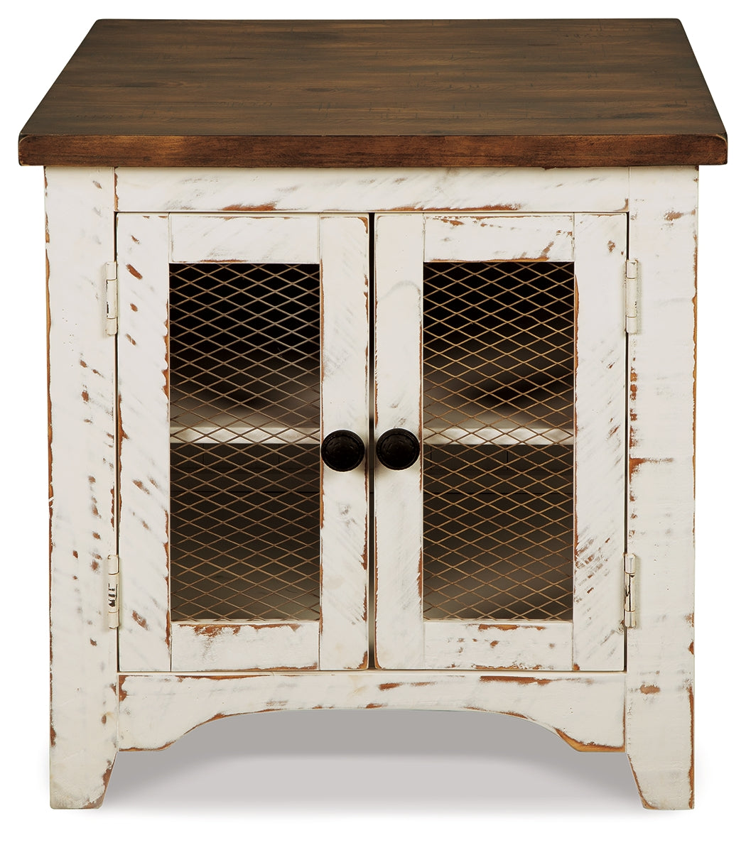 Wystfield White/Brown Coffee Table and 2 End Tables (Online Special Price) - Ornate Home