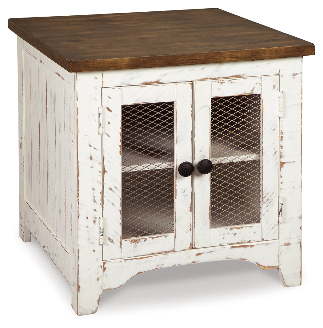 Wystfield White/Brown Coffee Table and 2 End Tables (Online Special Price) - Ornate Home