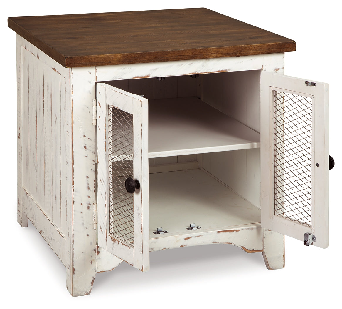 Wystfield White/Brown Coffee Table and 2 End Tables (Online Special Price) - Ornate Home
