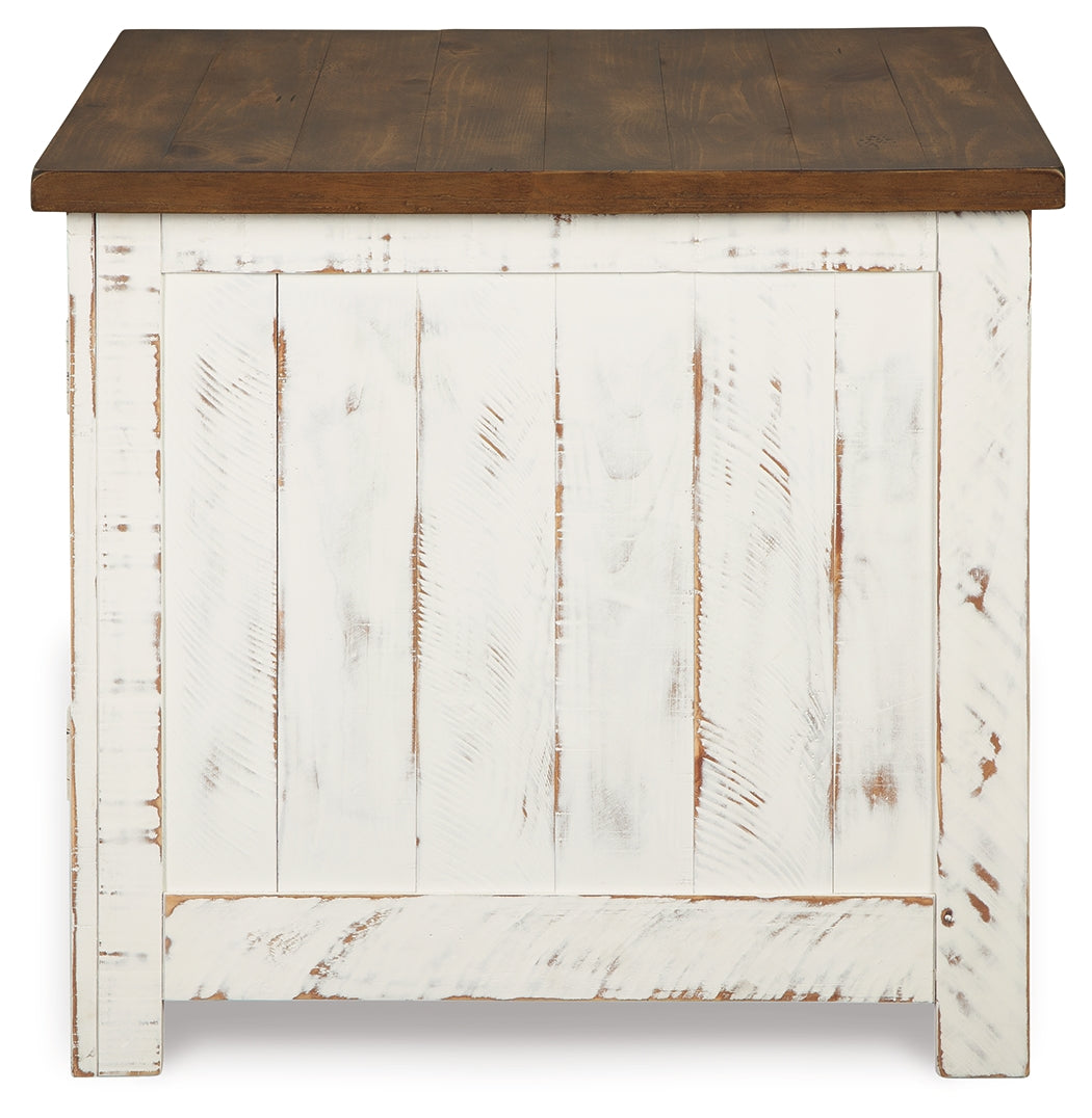 Wystfield White/Brown Coffee Table and 2 End Tables (Online Special Price) - Ornate Home