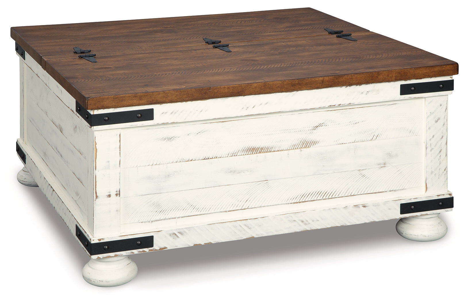 Wystfield White/Brown Coffee Table and 2 End Tables (Online Special Price) - Ornate Home