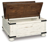 Wystfield White/Brown Coffee Table and 2 End Tables (Online Special Price) - Ornate Home