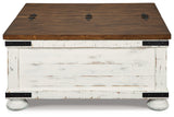 Wystfield White/Brown Coffee Table and 2 End Tables (Online Special Price) - Ornate Home