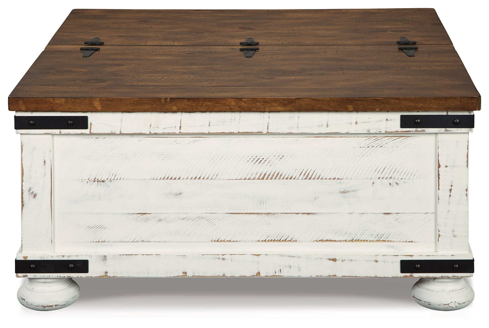 Wystfield White/Brown Coffee Table and 2 End Tables (Online Special Price) - Ornate Home