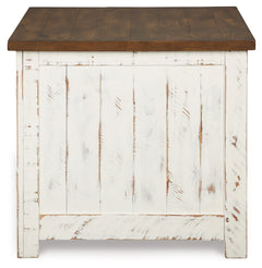 Wystfield White/Brown Coffee Table and 2 End Tables - Ornate Home