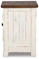 Wystfield White/Brown Coffee Table and 2 End Tables - Ornate Home