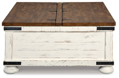 Wystfield White/Brown Coffee Table and 2 End Tables - Ornate Home