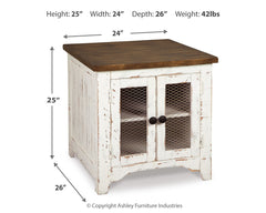 Wystfield White Coffee Table and 2 End Tables - Ornate Home