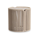 Trellis Brown Outdoor Side Table