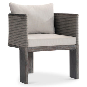 Rialto Smoked Truffle Outdoor Outdoor Arm Chair