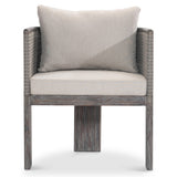Rialto Smoked Truffle Outdoor Outdoor Arm Chair