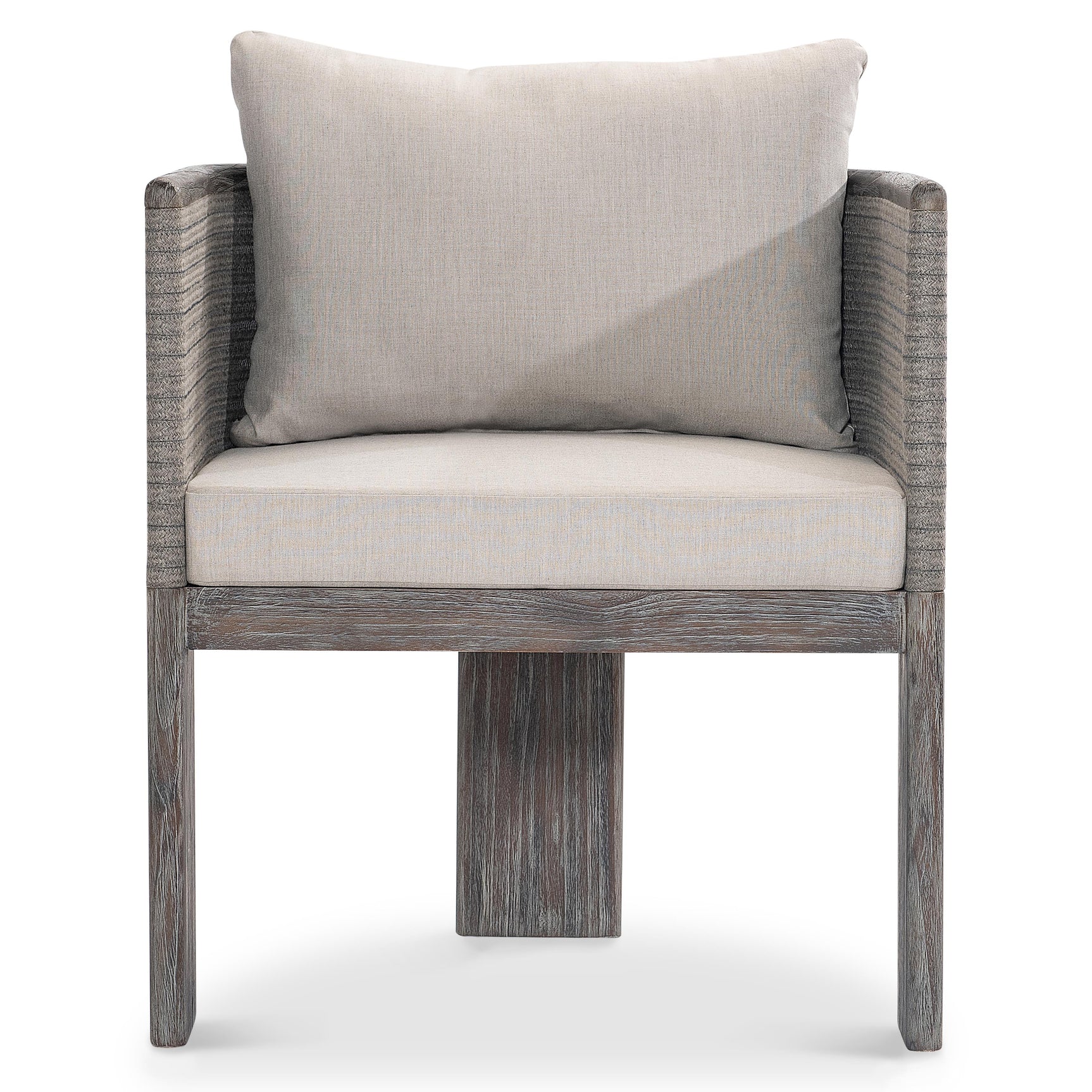Rialto Smoked Truffle Outdoor Outdoor Arm Chair