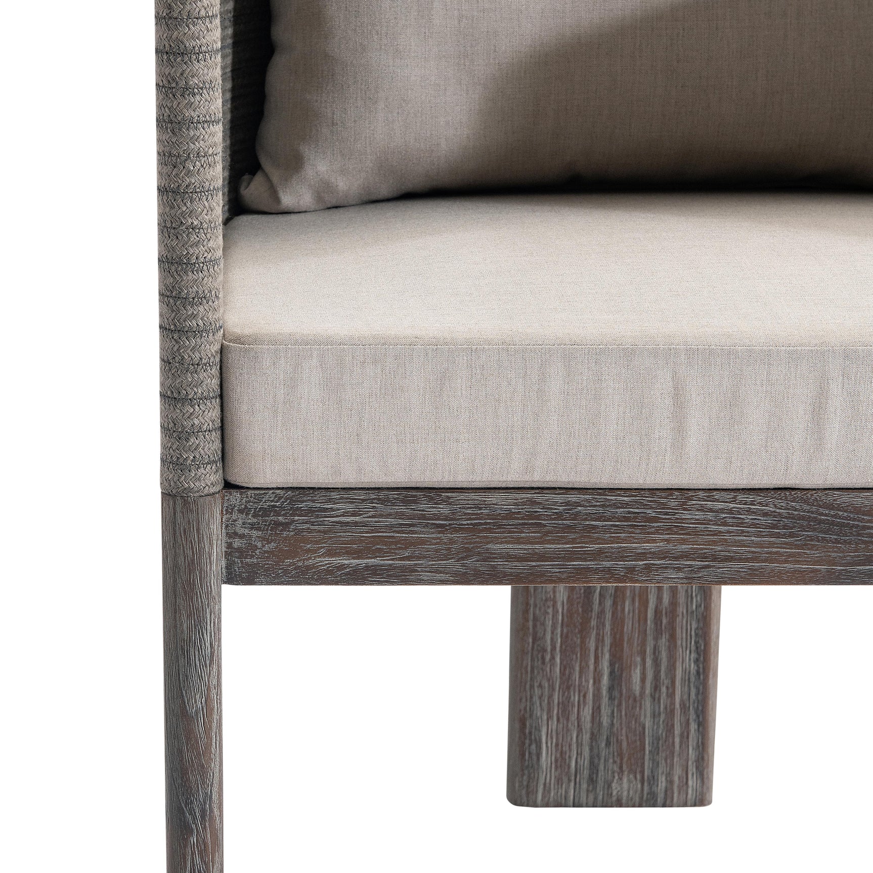 Rialto Smoked Truffle Outdoor Outdoor Arm Chair