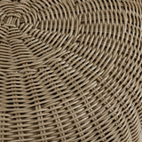 Menorca Bisque Outdoor Side Table Base