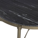 Xander Black/Gold Cocktail Table - Ornate Home