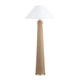 Xander Natural/White Floor Lamp - Ornate Home