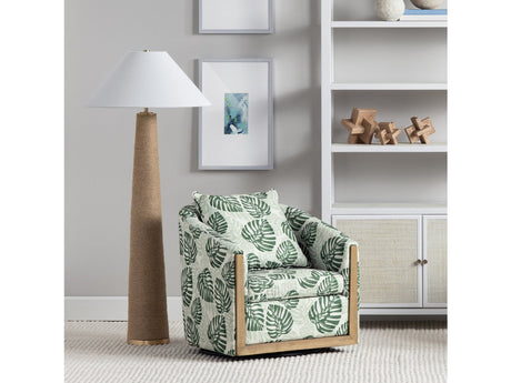 Xander Natural/White Floor Lamp - Ornate Home