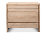 Xander Tan Five Drawer Commode - Ornate Home