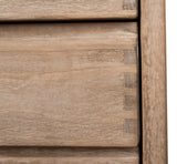 Xander Tan Five Drawer Commode - Ornate Home