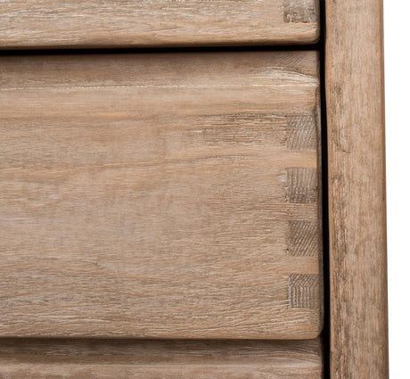 Xander Tan Five Drawer Commode - Ornate Home