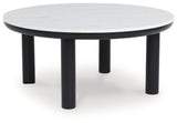 Xandrum Black/White Table (Set of 3) (Online Special Price) - Ornate Home