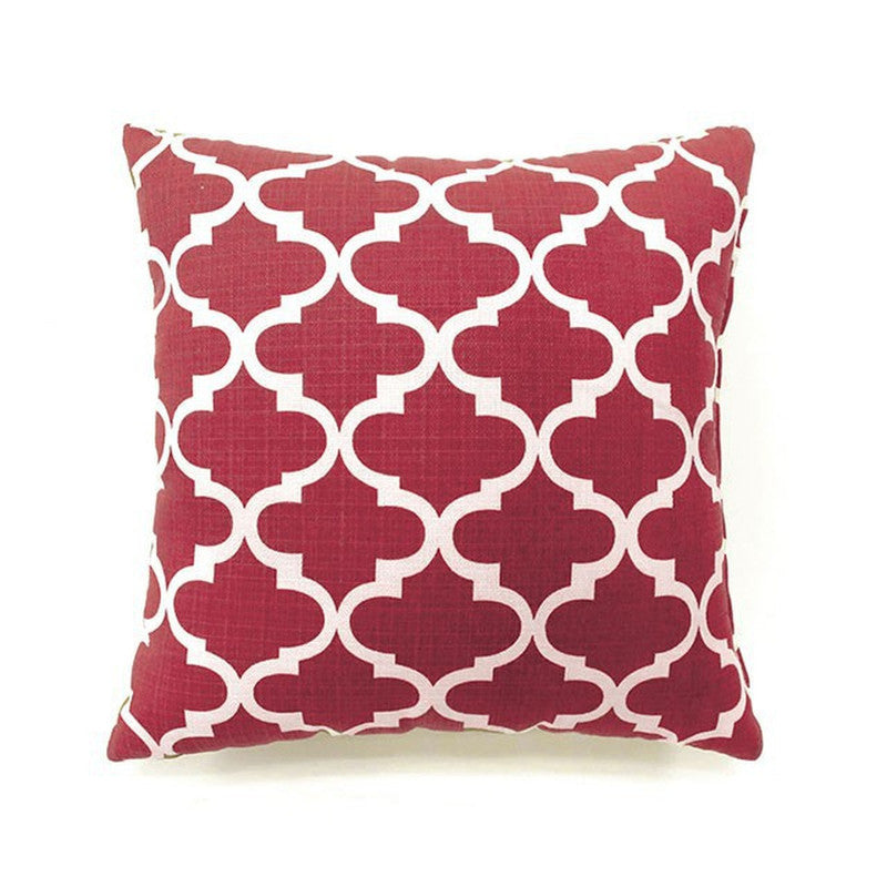 Xia Red Pillow (Set of 2) - Ornate Home