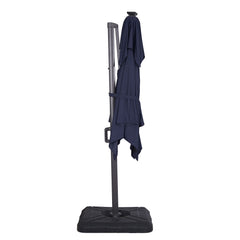 Xico Blue Square Umbrella (Base) - Ornate Home
