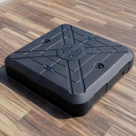 Xico Gray Square Umbrella (Base) - Ornate Home