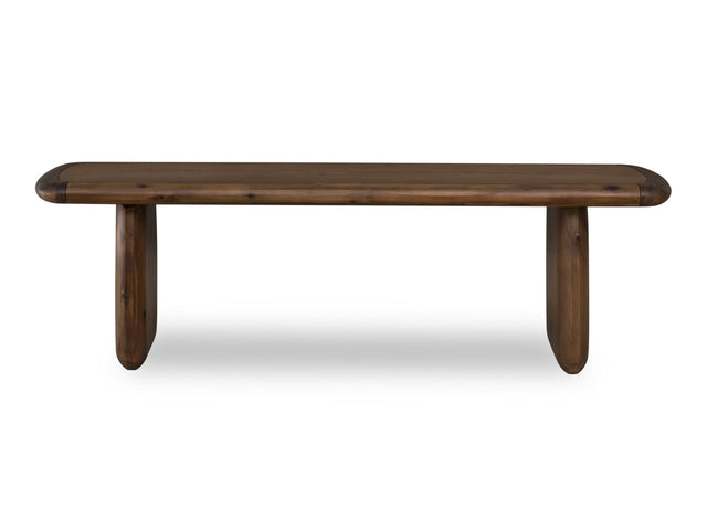 Xolani Acacia Wood Bench in Impala - Ornate Home