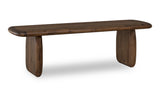 Xolani Acacia Wood Bench in Impala - Ornate Home