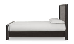 Xolani Acacia Wood Queen Platform Bed in Jaguar - Ornate Home