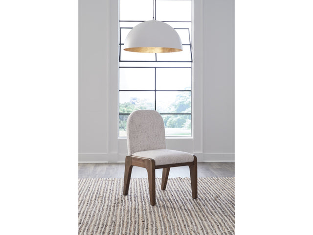 Xolani Chinchilla/Impala Chenille Upholstered Dining Chair - Ornate Home