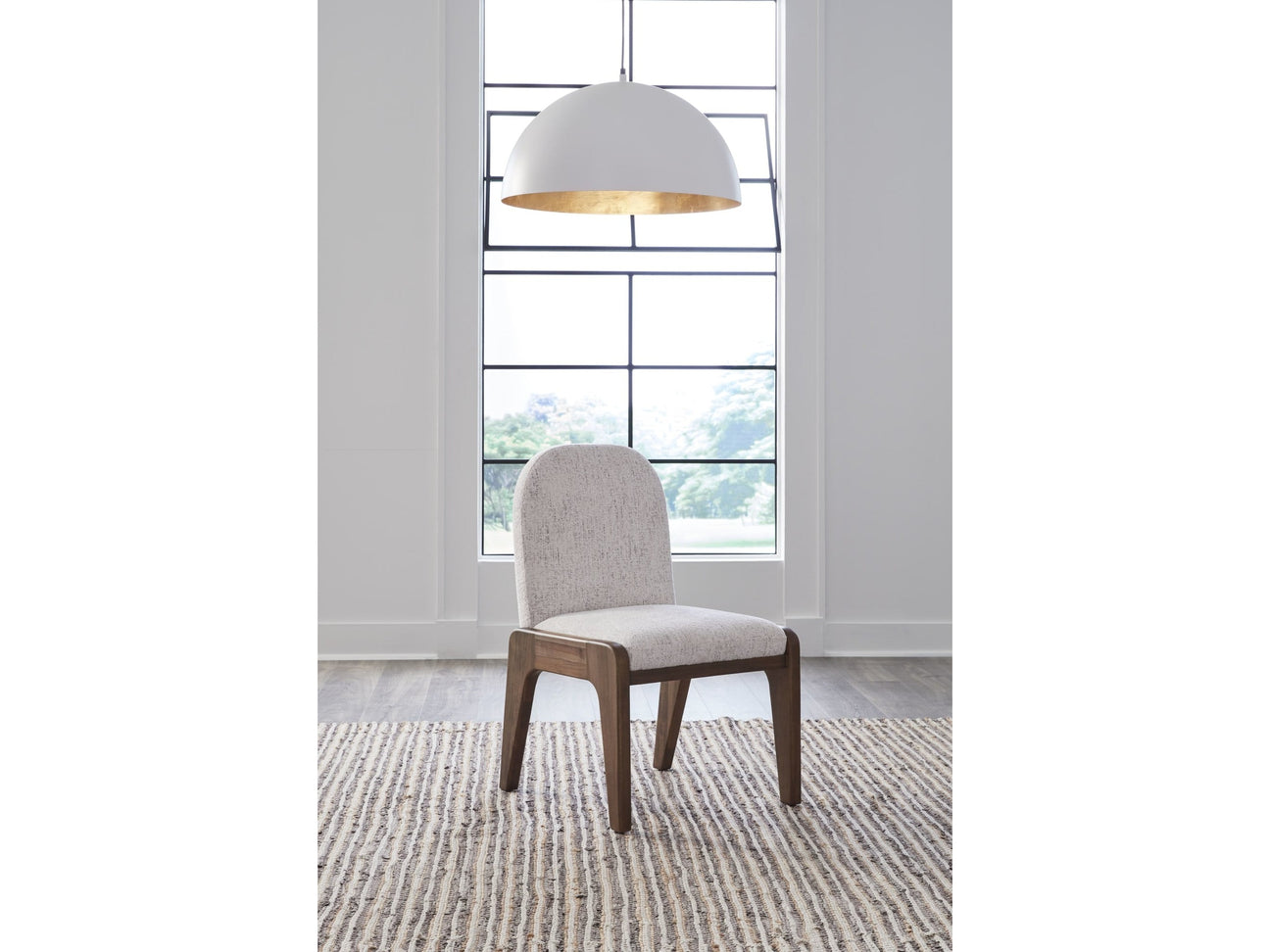 Xolani Chinchilla/Impala Chenille Upholstered Dining Chair (Set of 2) - Ornate Home