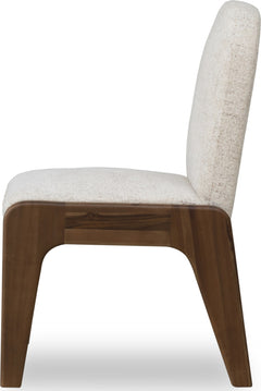 Xolani Chinchilla/Impala Chenille Upholstered Dining Chair (Set of 2) - Ornate Home