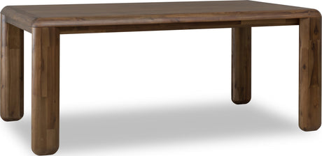 Xolani Impala Rectangular Acacia Wood Leg Dining Table - Ornate Home