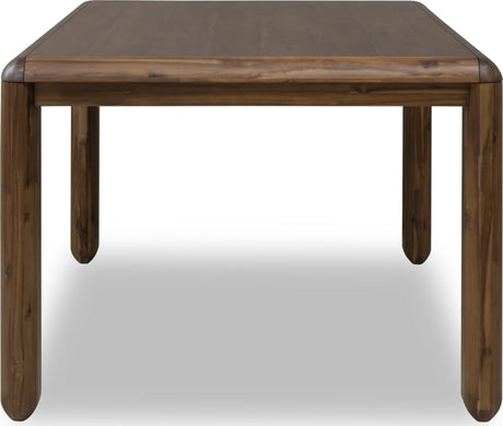 Xolani Impala Rectangular Acacia Wood Leg Dining Table - Ornate Home
