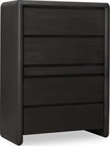 Xolani Jaguar Five Drawer Acacia Wood Chest with Jewelry Tray - Ornate Home