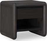 Xolani Jaguar One Drawer Acacia Wood Nightstand - Ornate Home