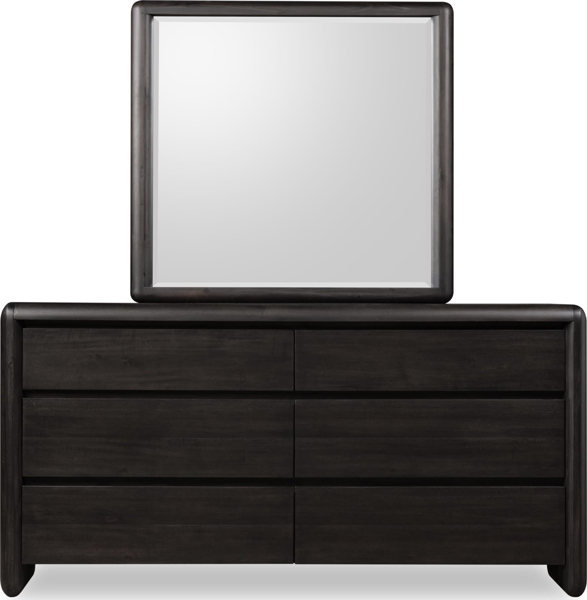 Modus Xolani Jaguar Six Drawer Acacia Wood Dresser | Ornate Home