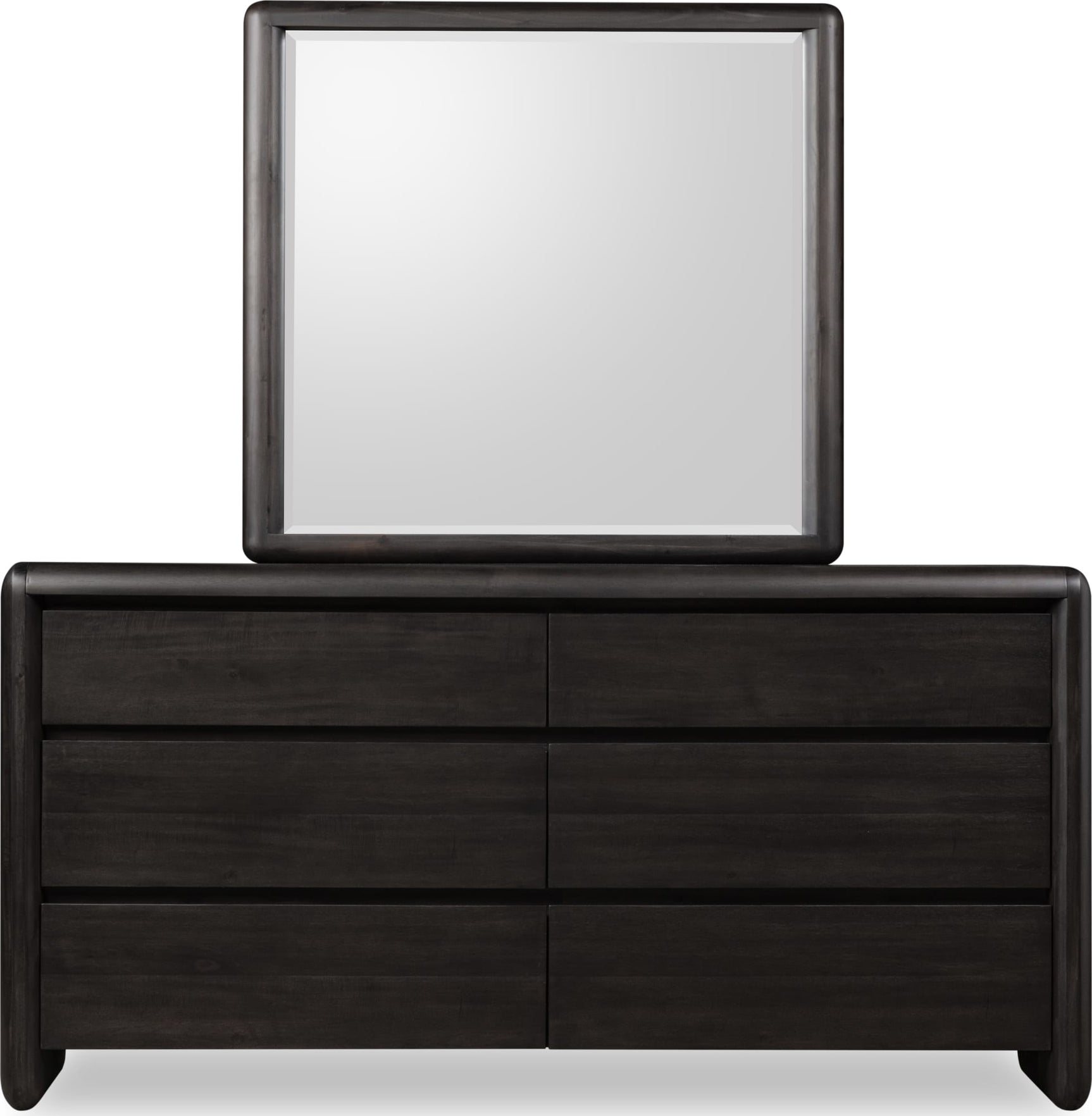 Xolani Jaguar Six Drawer Acacia Wood Dresser - Ornate Home