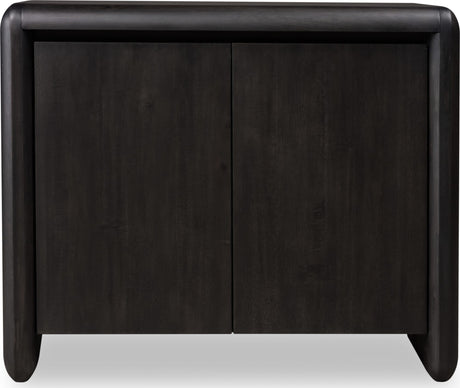 Xolani Jaguar Two Door Acacia Wood Cabinet - Ornate Home