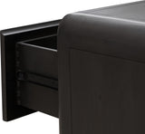 Xolani Jaguar Two Drawer Acacia Wood Nightstand - Ornate Home