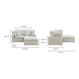 Terra Coastside Sand Condo Nook Modular Sectional