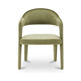 Martens Green Dining Chair Velvet