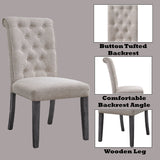 Yabeina Side Chair (Set-2) - Ornate Home