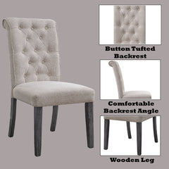 Yabeina Side Chair (Set-2) - Ornate Home