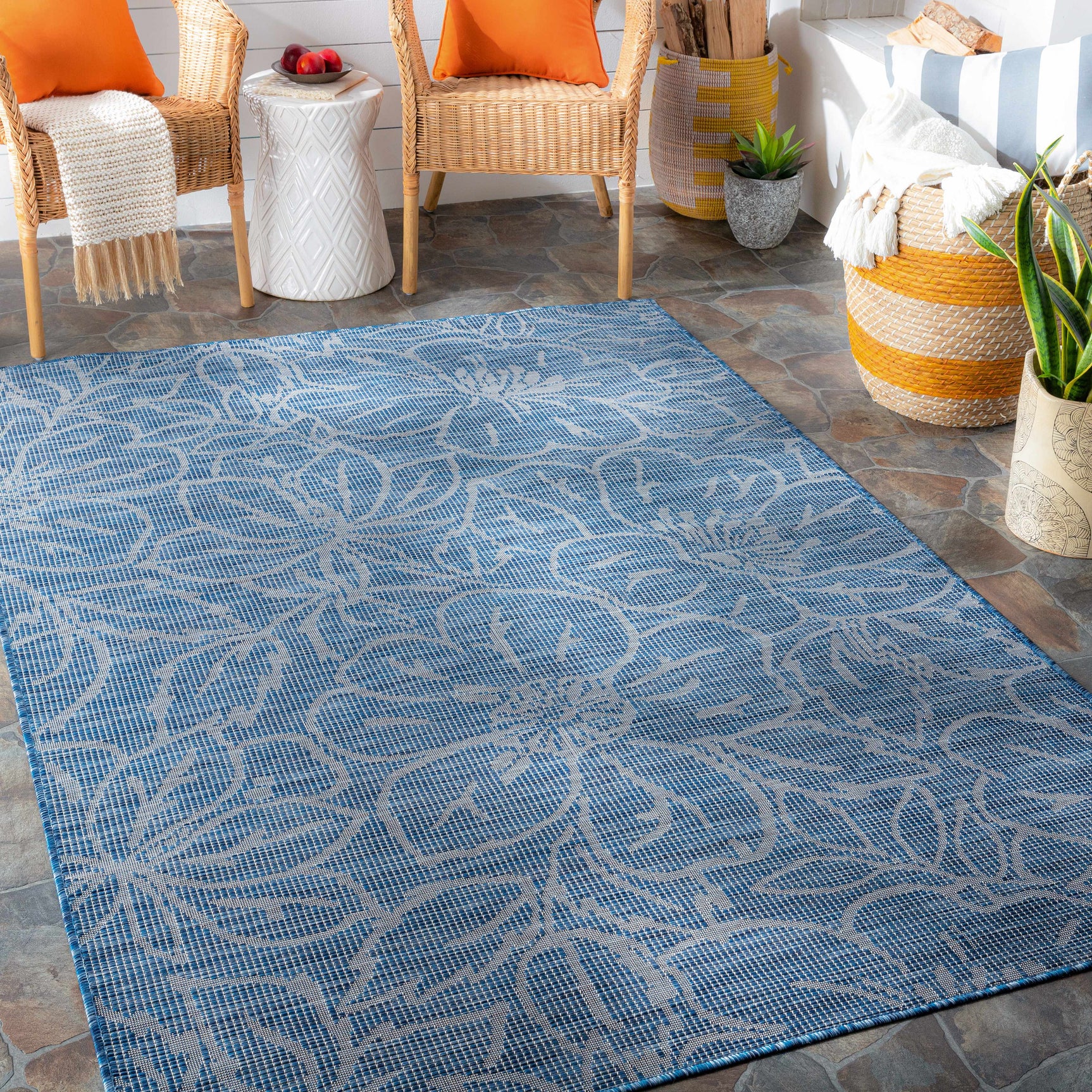 Yackandandah Flatweave Outdoor Carpet Area Rug - Clearance - Ornate Home