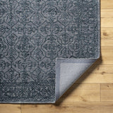 Yadid Black Wool Area Rug - Ornate Home
